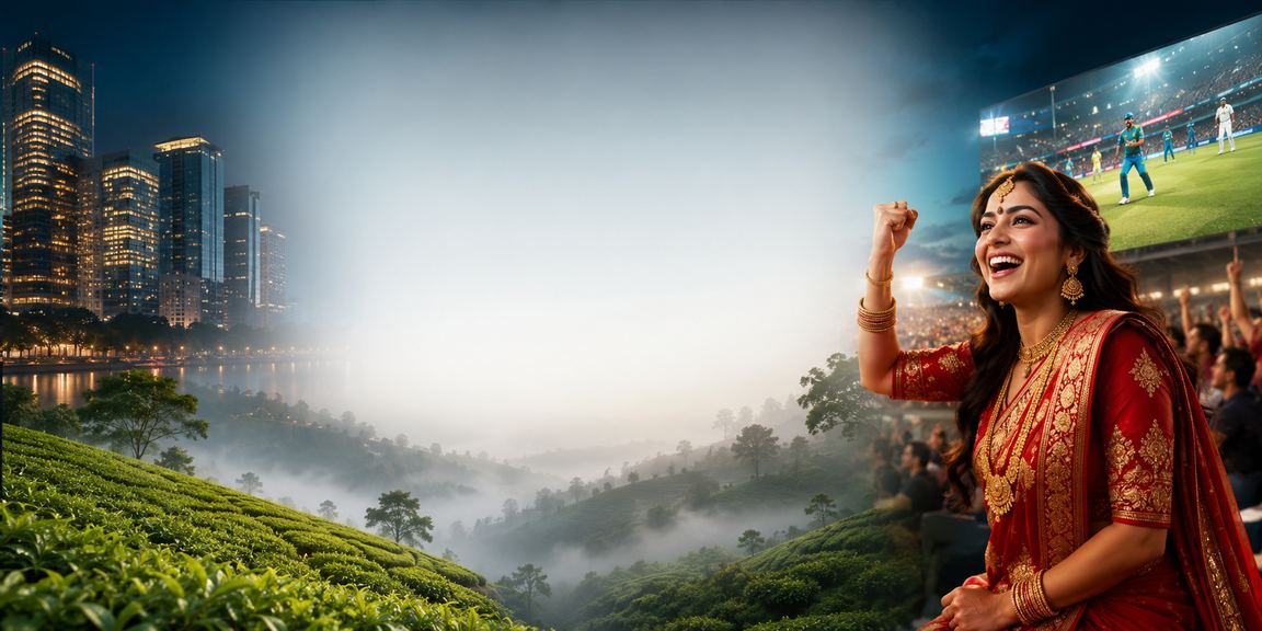 ঢাকার চা বাগানে ক্রিকেট বেটিং